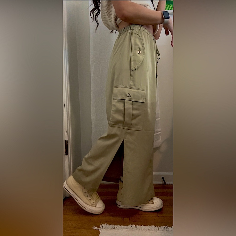 Utility Chic Cargo Maxi Skirt – Streetwear Meets Function